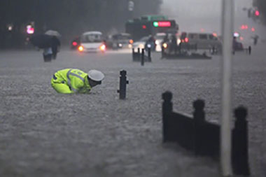 Zhengzhou, Rainstorm, Rain Deluge, Henan China