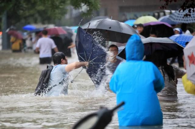 Zhengzhou, Rainstorm, Rain Deluge, Henan China