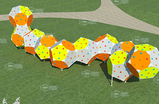 JP Polyhedral Climbing Wall