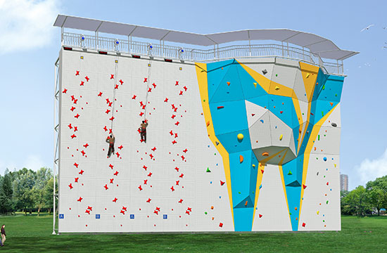 Rope Climbing Wall