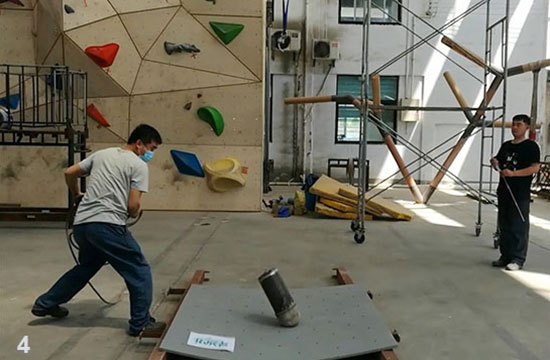 Rope Climbing Wall