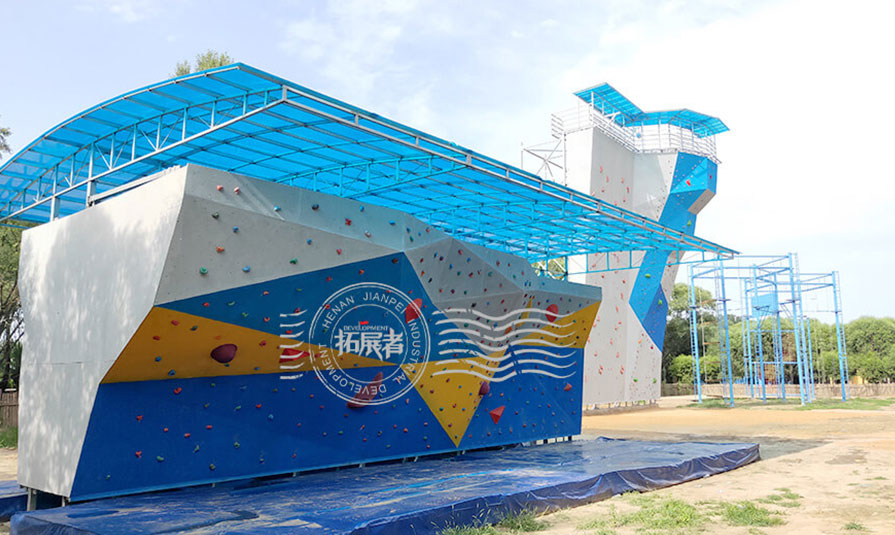 Outdoor Bouldering Wall