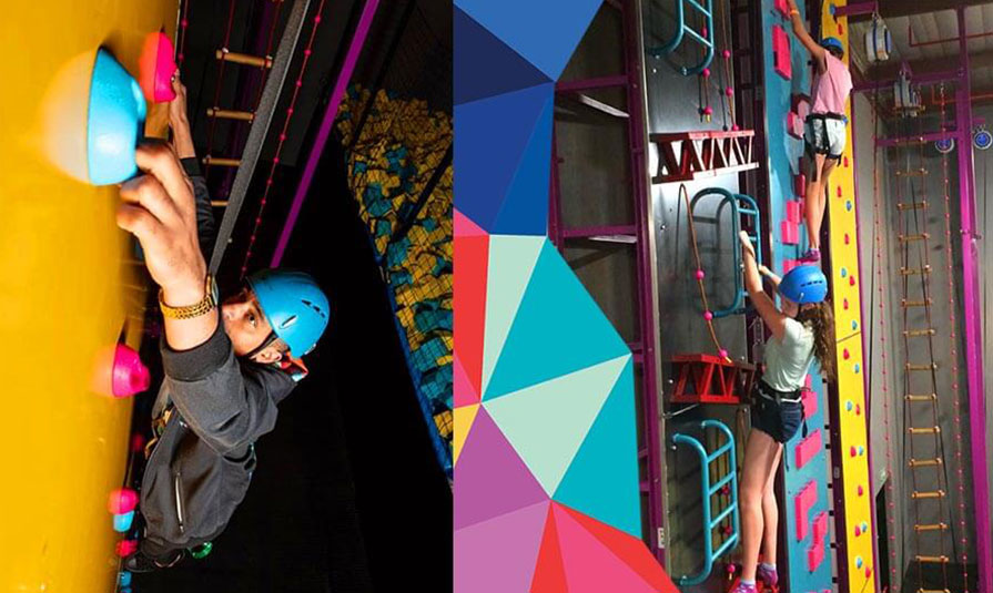 Children’s Indoor Climbing Wall